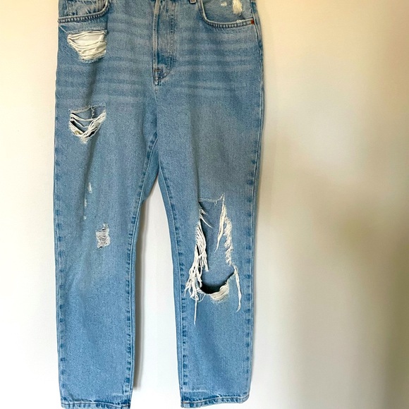 Light blue boyfriend jeans - Picture 1 of 3